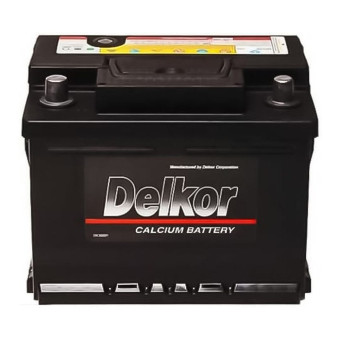 Аккумулятор DELKOR 55ач 525а прям. пол.