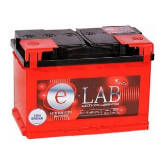 Аккумулятор ELAB 75ач 700а обр. пол.