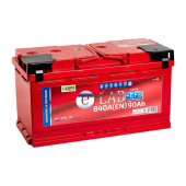 Аккумулятор ELAB EFB 100ач 880а обр. пол.