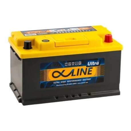 Аккумулятор AlphaLine Ultra 80ач 800а обр. пол.