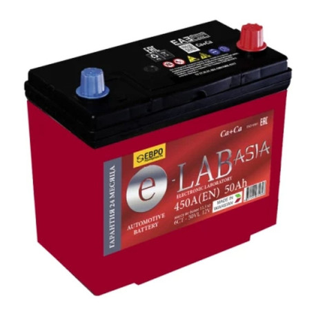 Аккумулятор ELAB Asia 50/450 B24 обр. пол.