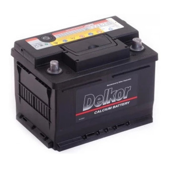 Аккумулятор DELKOR 61ач 600а обр. пол.
