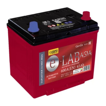 Аккумулятор ELAB Asia 65/600 D23 обр. пол.