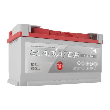 Аккумулятор Gladiator Energy 105ач 950а обр. пол.