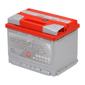 Аккумулятор Gladiator Energy 55R обр. пол. 590A 242х175х190 60ач 590а обр. пол.