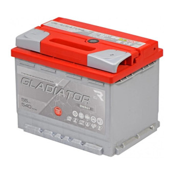 Аккумулятор Gladiator Energy 55R обр. пол. 590A 242х175х190 60ач 590а обр. пол.