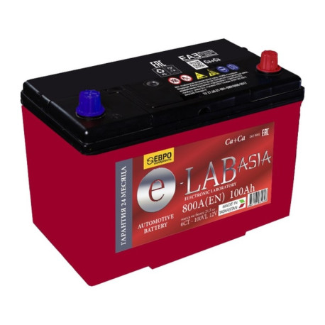 Аккумулятор ELAB Asia 100/800 D31 обр. пол.