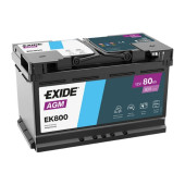 Аккумулятор EXIDE Start-Stop AGM 80ач 800а обр. пол.