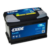 Аккумулятор EXIDE 71ач 670а обр. пол.
