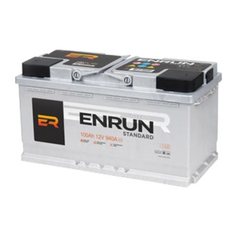 Аккумулятор ENRUN 100ач 830а обр. пол.
