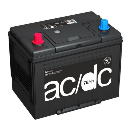 Аккумулятор AC/DC 75/660 85D26R прям. пол.