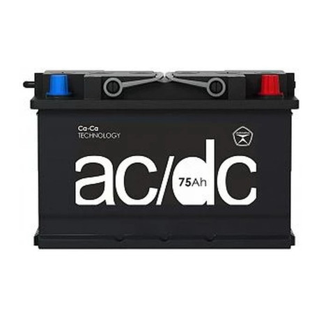 Аккумулятор AC/DC 75ач 620а обр. пол.