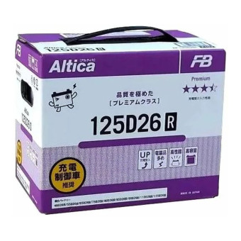 Аккумулятор FB Altica PREMIUM 85/800 125D26R прям. пол.