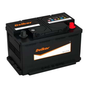 Аккумулятор DELKOR 80ач 800а обр. пол.