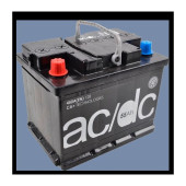 Аккумулятор AC/DC 55ач 450а обр. пол.