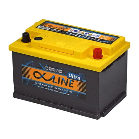 Аккумулятор AlphaLine Ultra LB (57400 74ач 750а обр. пол.