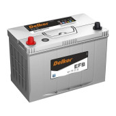 Аккумулятор DELKOR EFB 90/820 145D31R прям. пол.