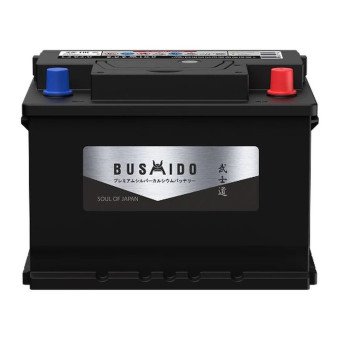 Аккумулятор BUSHIDO SJ 62ач 540а обр. пол.