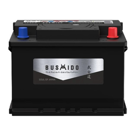 Аккумулятор BUSHIDO SJ 62ач 540а обр. пол.