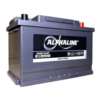 Аккумулятор AlphaLine EFB 70ач 650а обр. пол.