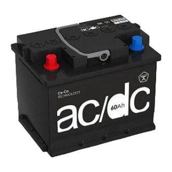 Аккумулятор AC/DC 60ач 500а прям. пол.