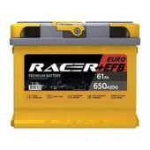 Аккумулятор RACER +EFB 61ач 660а прям. пол.
