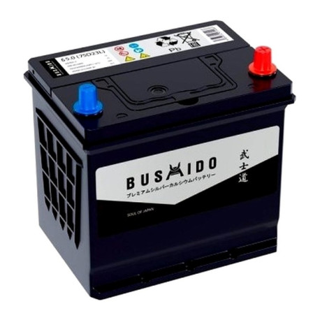 Аккумулятор BUSHIDO 65/590 75D23L обр. пол.