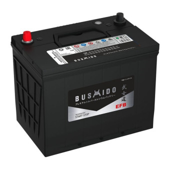 Аккумулятор BUSHIDO EFB 80/730 130D26L обр. пол.