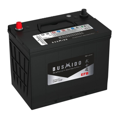 Аккумулятор BUSHIDO EFB 80/730 130D26L обр. пол.