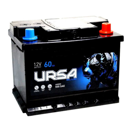 Аккумулятор URSA Blue 60ач 500а обр. пол.