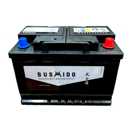 Аккумулятор BUSHIDO SJ 80ач 750а обр. пол.