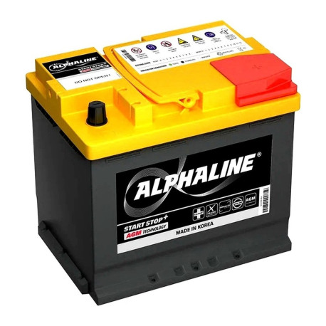 Аккумулятор AlphaLine AGM SA 55020 50ач 540а обр. пол.