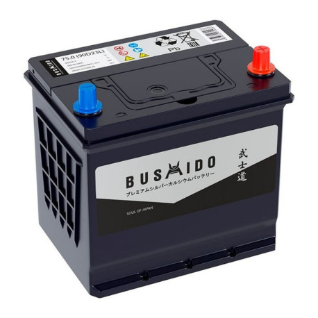 Аккумулятор BUSHIDO SJ 75/680 90D23L обр. пол.
