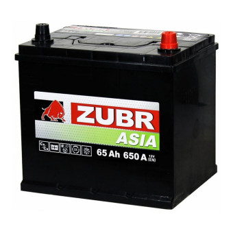 Аккумулятор Zubr Asia 65/650 D23 обр. пол.