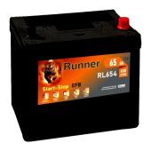 Аккумулятор RUNNER EFB D23 RL654 65/630 D23 обр. пол.