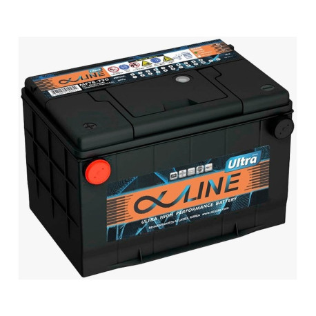 Аккумулятор AlphaLINE Ultra 78-750 (D26 78/850 D26 прям. пол.