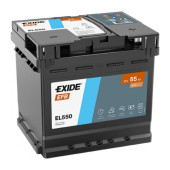 Аккумулятор EXIDE EFB 55ач 540а обр. пол.