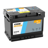 Аккумулятор EXIDE Premium EA612 61ач 600а обр. пол.