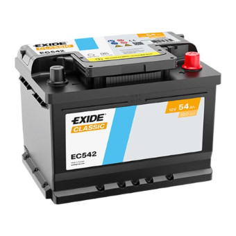 Аккумулятор EXIDE Classic EC542 54ач 500а обр. пол.
