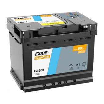 Аккумулятор EXIDE Premium EA601 60ач 600а прям. пол.
