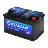 Аккумулятор Kojean AGM 80ач 820а обр. пол.