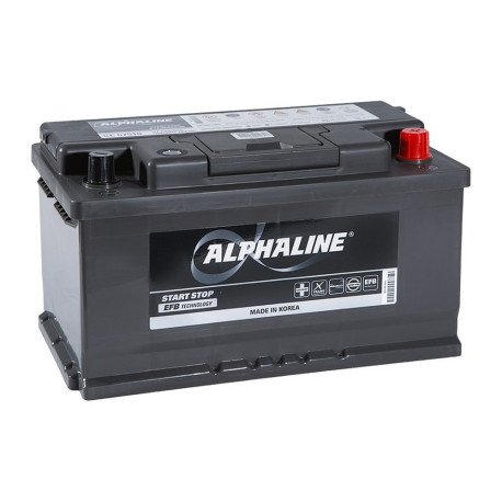 Аккумулятор Alphaline EFB 75ач 730а обр. пол.
