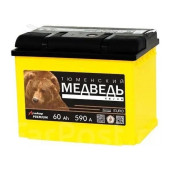 Аккумулятор ТЮМЕНСКИЙ МЕДВЕДЬ 60ач 590а обр. пол.