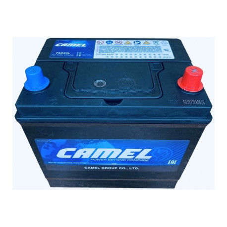 Аккумулятор Camel 65/590 75D23L обр. пол.