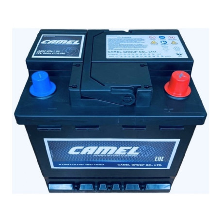 Аккумулятор Camel VRL1 50ач 540а обр. пол.