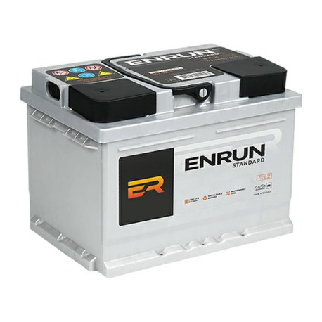 Аккумулятор Enrun Standard ES550 55ач 530а обр. пол.