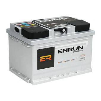 Аккумулятор Enrun Standard ES621 62ач 600а прям. пол.