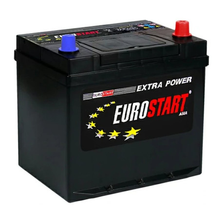 Аккумулятор EUROSTART Extra Power Asia 60/480 D23L обр. пол.