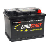 Аккумулятор EUROSTART Extra Power 62ач 500а обр. пол.