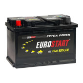 Аккумулятор Eurostart Extra Power EU751 75ач 680а прям. пол.